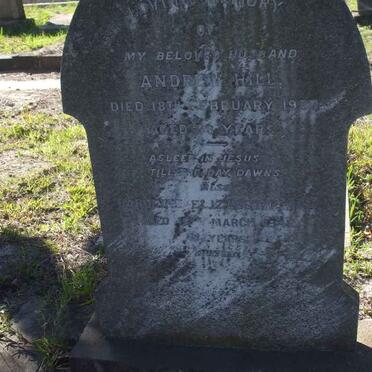 HILL Andrew -1932 &amp; Caroline Elizabeth