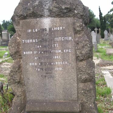 HITCHIN Thomas Henry 1861-1910