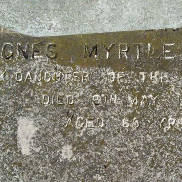 HIGGO Agnes Myrtle -1968