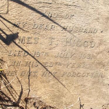 HIGGO Ivy May -1900 :: HIGGO James T. -1931