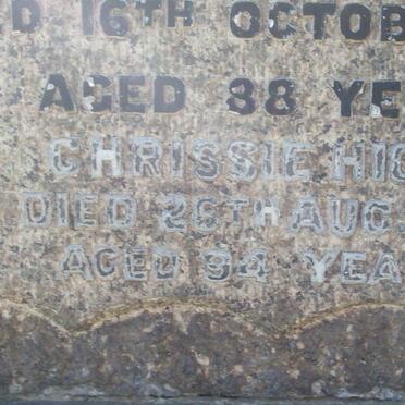 HIGGO Chrissie -1959