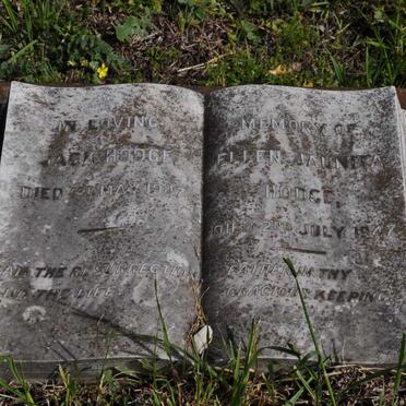 HODGE Jack -1947 &amp; Ellen Juanita -1947