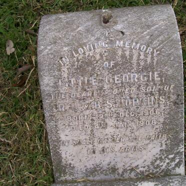 HOPKINS Georgie 1906-1908