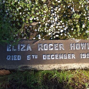 HOWIE Eliza Roger -1953