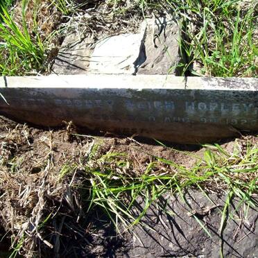 HOPLEY Richard Rodney Bligh -1926