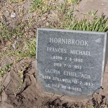 HORNIBROOK Frances Michael 1890-1952 &amp; Gloria Ethel Ada STILLWELL 1893-1980