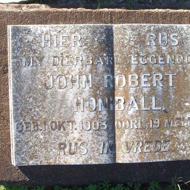 HONIBALL John Robert 1903-1957