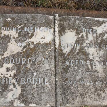 HONEYBORNE De Courcy W. -1955