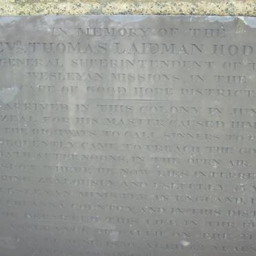 HODGSON Thomas Laidman - 1850