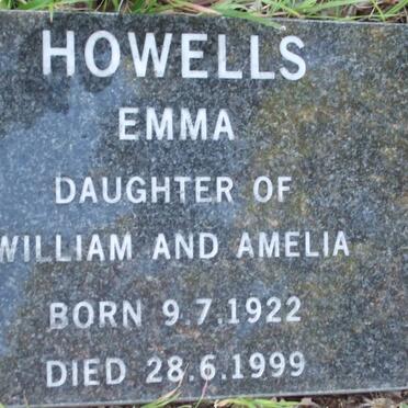 HOWELLS Emma 1922-1999
