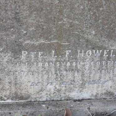 HOWELL George H. 1849-1908 &amp; Catherine J. BOTES 1855-1947 :: HOWELL L.F. -1918 