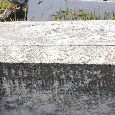 HORSBURGH Robert ? 1859-1919 