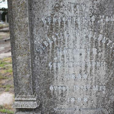 HOFMEYR Sebastiaan Valentyn 1830-1898