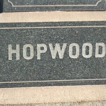 HOPWOOD Frank Bennett 1913-1948