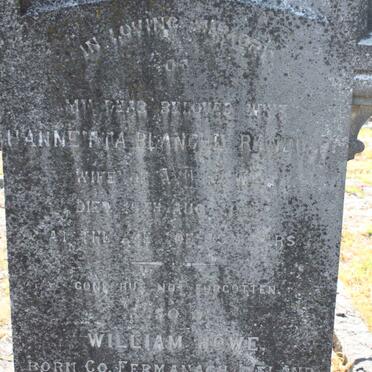 HOWE Hannetta Blanche Randolph ??