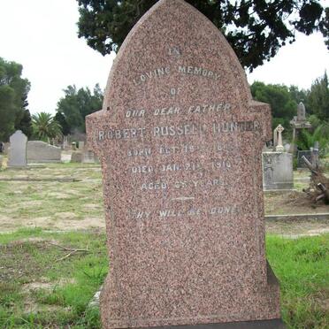 HUNTER Robert Russell 1844-1910