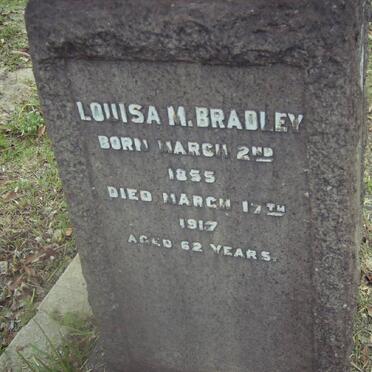 BRADLEY Louisa M. 1855-1917