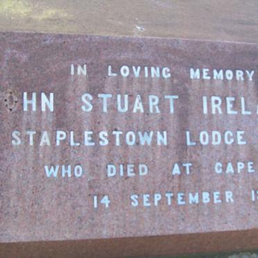 IRELAND John Stuart -1891