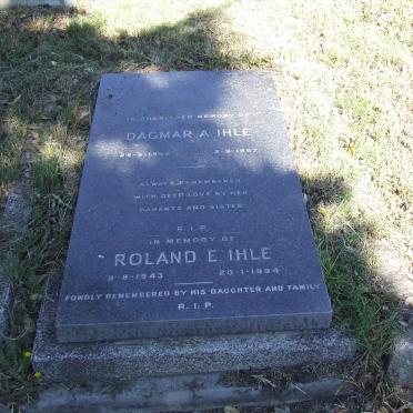 IHLE Roland E. 1943-1994 :: IHLE Dagmar A. 1962-1967