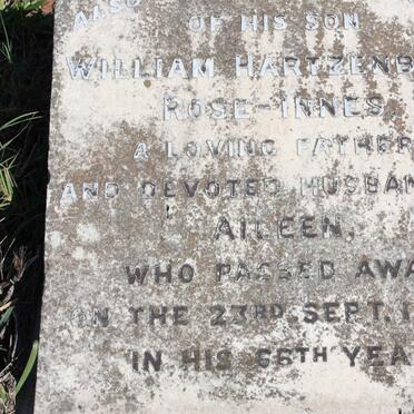 INNES William Hartzenberg, ROSE -1945