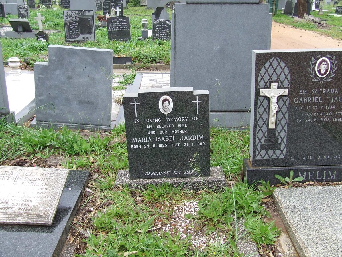 JARDIM Maria Isabel 1925-1982