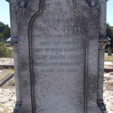 JAMES Mary -1892 :: JAMES Ellen Roach -1884