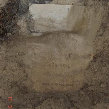 JANISCK Edward Adolf Cornelious 1885-1894