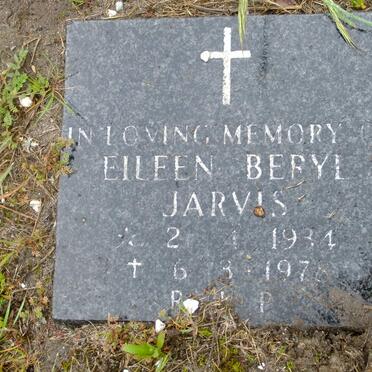 JARVIS Eileen Beryl 1934-1978