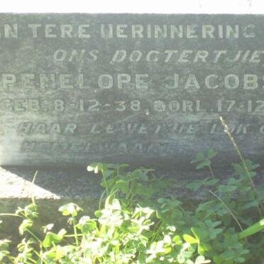 JACOBSZ Penelope 1938-1938