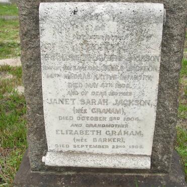 JACKSON :: GRAHAM :: BARKER