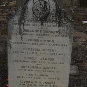 JANDER :: KOCH :: SIEBERT