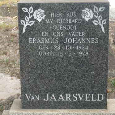 JAARSVELD Erasmus Johannes, van 1924-1978