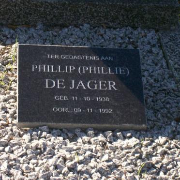 JAGER Phillip, de 1938-1992 :: DE JAGER Catherine Elizabeth 1902-1966 :: LEWIN Elizabeth 1934-1974