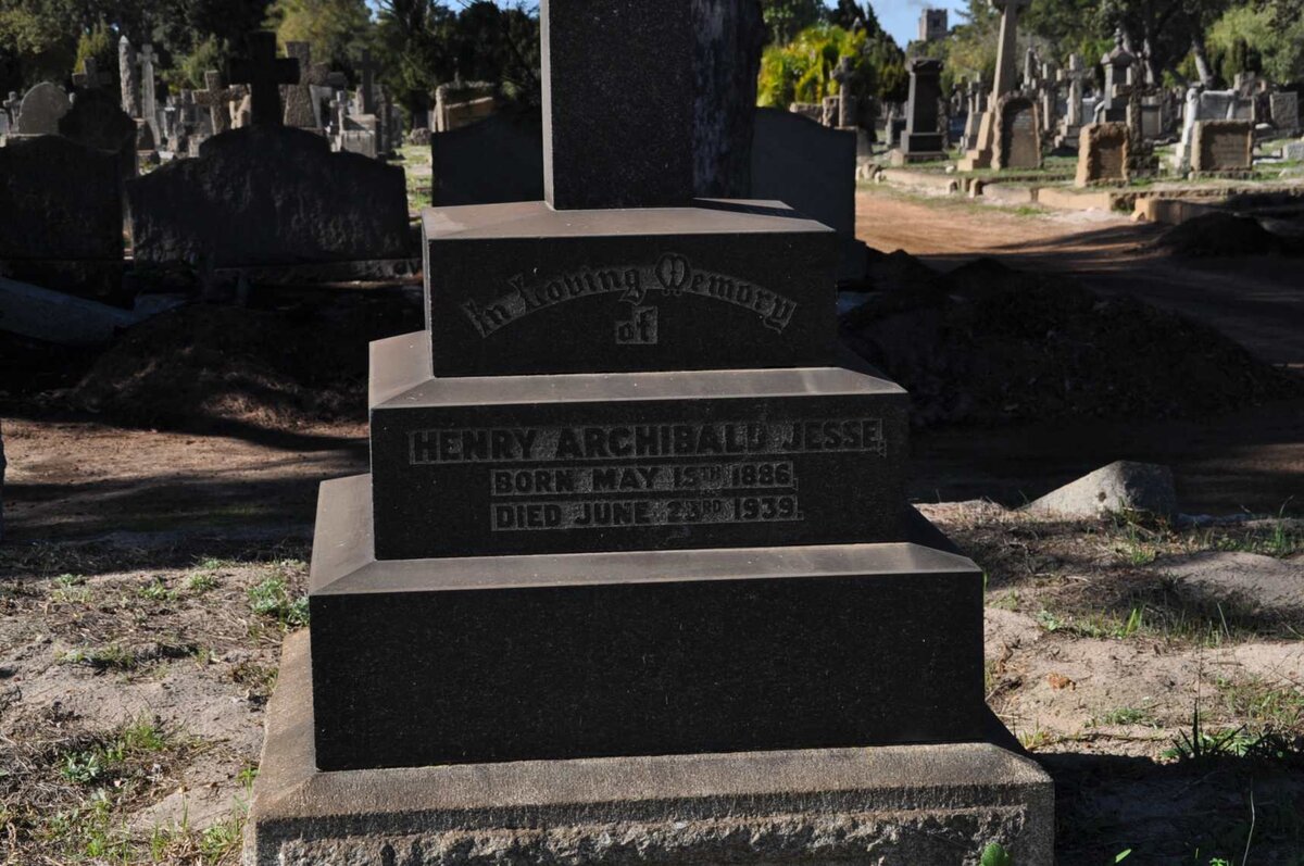 JESSE Henry Archibald 1886-1939