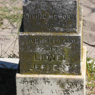 JEFFERY Lionel 1968-1968