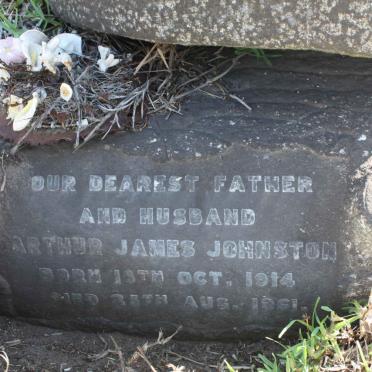 JOHNSTON Arthur James 1914-1961 