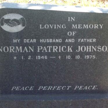 JOHNSON Norman Patrick 1946-1975