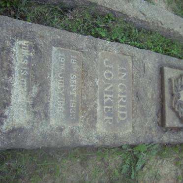 JONKER Ingrid 1933-1965