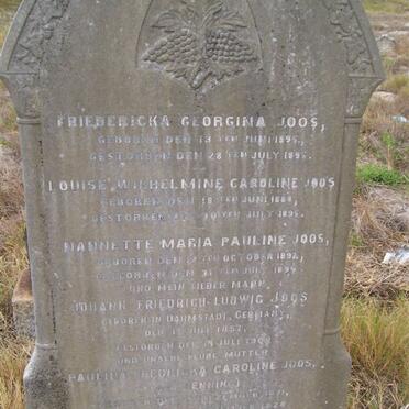 JOOS family grave