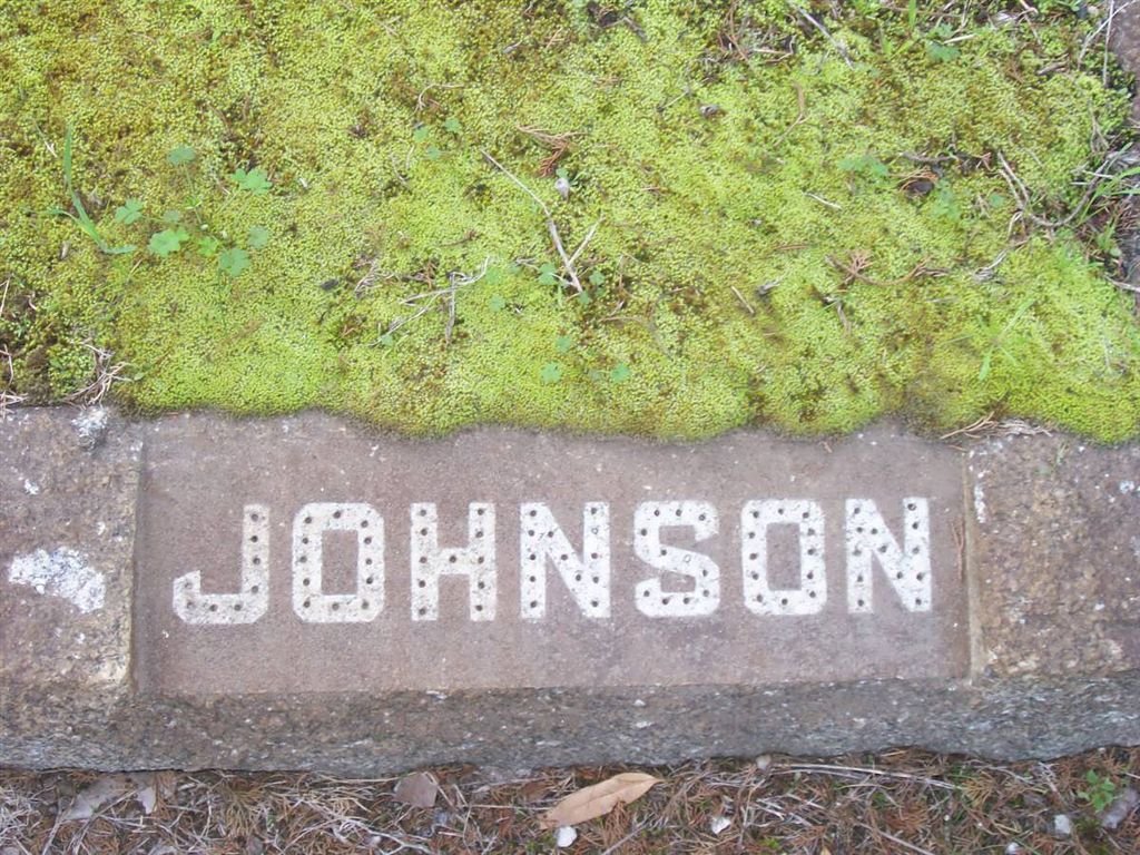 JOHNSON Johanna -1954