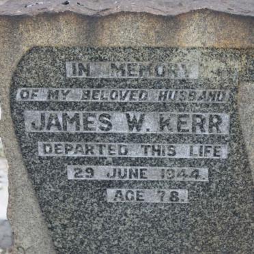 KERR James W.  -1944