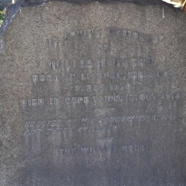 KEERY William 1870-1918