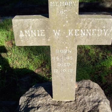 KENNEDY Annie W. 1885-1919