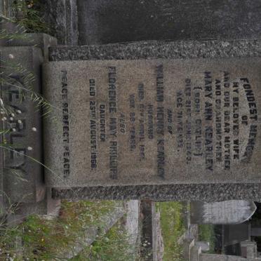 KEARLEY William Henry -1951 &amp; Mary Ann CATLIN -1943 :: PHILLIPS Florence May -1968