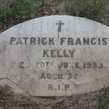 KELLY Patrick Francis -1933