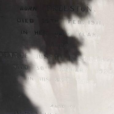 KERCHHOFF George Joseph -192?