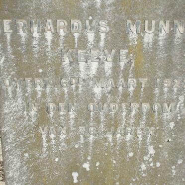 KEEVE Gerhardus Munnik -1922