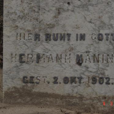 KÄNING Hermann -1902