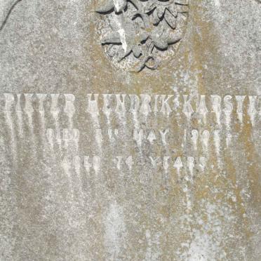 KARSTEL Pieter Hendrik -1905