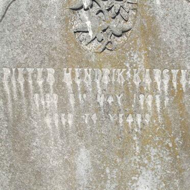 KARSTEL Pieter Hendrik -1905